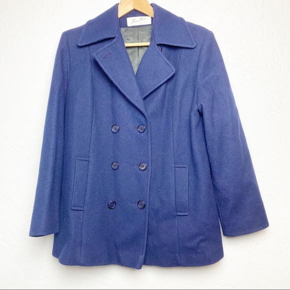 Vintage Beau Brem wool jacket blazer 6 Blue - Picture 1 of 8